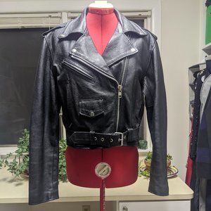 IK Leather Motorcycle Jacket